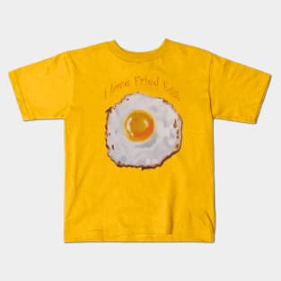 Fried egg Kids T-Shirt